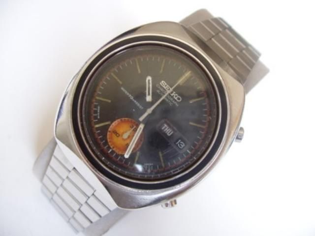 VINTAGE 70S SEIKO CHRONOGRAPH 6139 8002 70M RESISTANT  