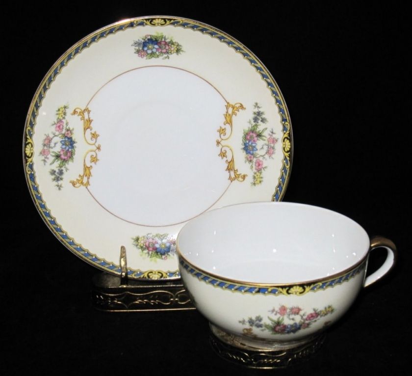 Noritake ROMANCE 76835 Cup & Saucer Set, Circa 1921  