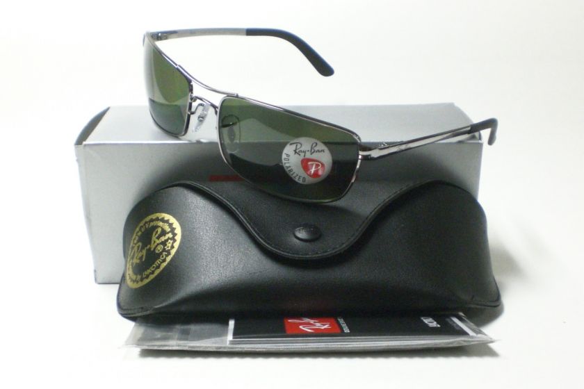 RAYBAN RB3212 RB 3212 SILVER 004/9A SUNGLASSES RAY BAN  