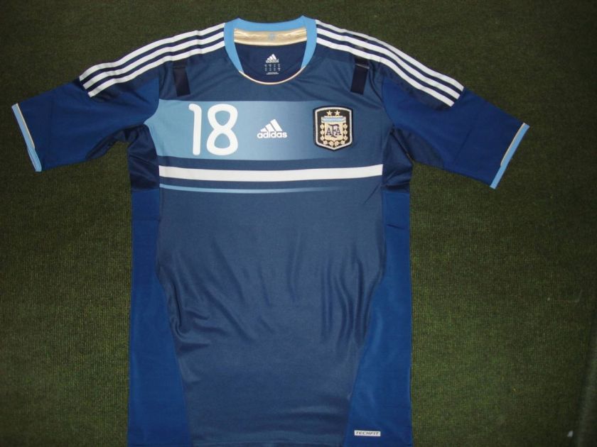 PASTORE ARGENTINA COPA AMERICA 2011 MATCH UNWORN SHIRT TECHFIT  