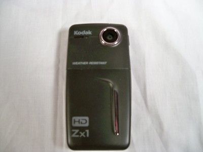 Kodak Zx1 HD Pocket Video Camera (Black) NIB  