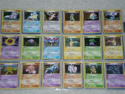 Complete Pokemon EX Hidden Legends Reverse Holo Set  