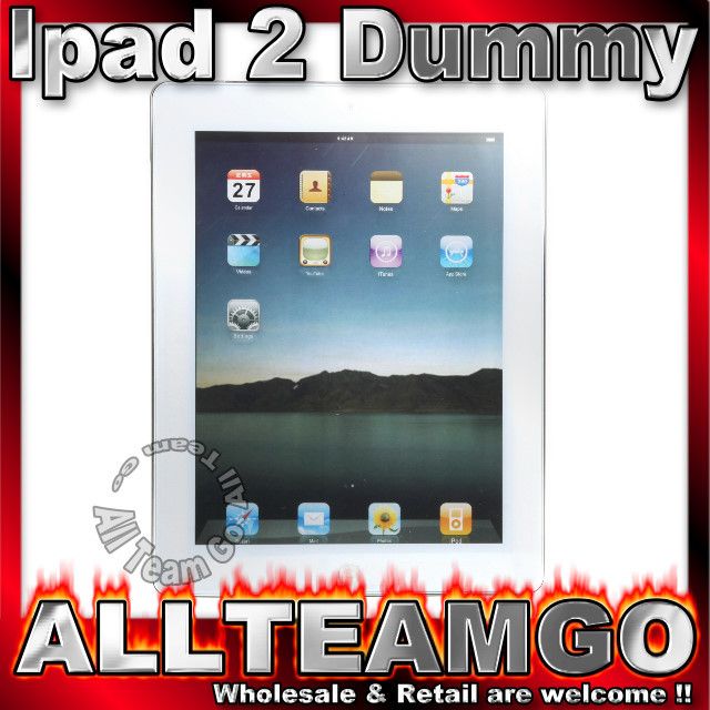 Fake Non Working 11 Dummy Display For Apple iPad2 WHT  