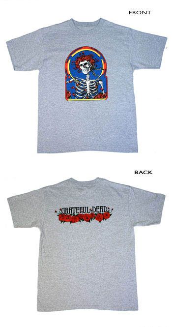 Grateful Dead   Skull & Roses T Shirt  