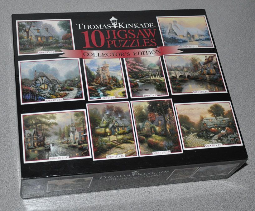 Edición de coleccionista de Puz de rompecabezas de Thomas Kinkade 10 