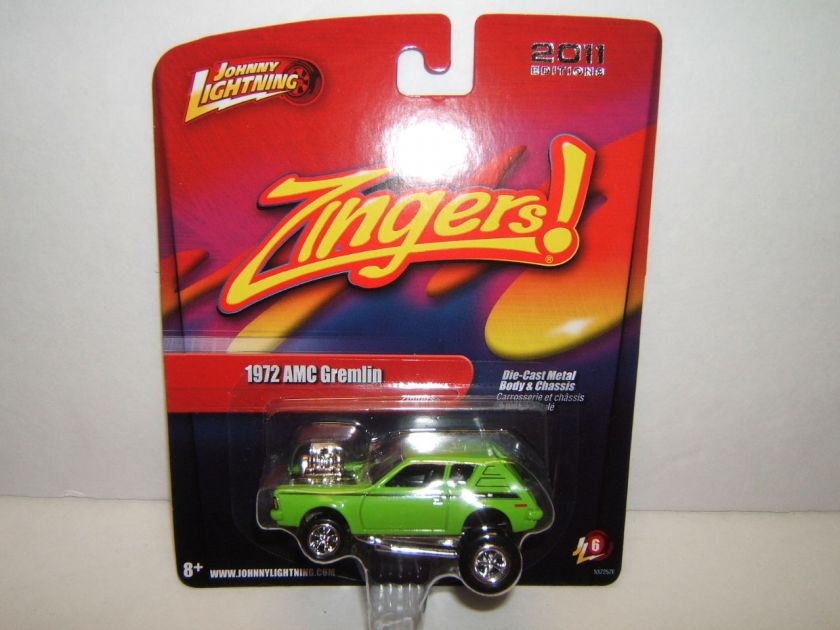 Johnny Lightning 2.0 R6 = 1972 AMC Gremlin ZINGERS  