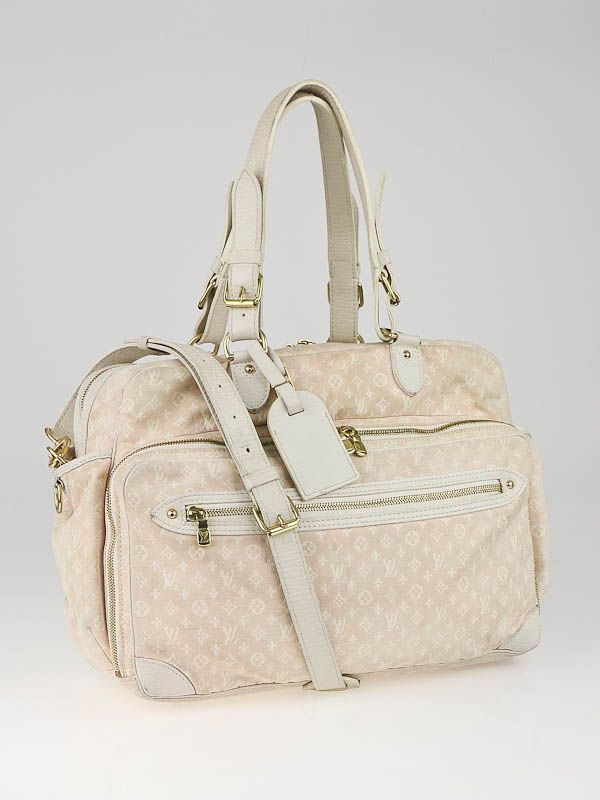 Louis Vuitton Pink Monogram Mini Lin Diaper Bag  