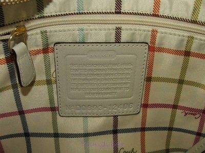   Bleecker Leather Sophie Bag Shoulder Purse Winter White 12406  