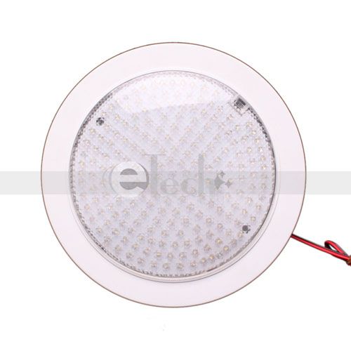 PC 196LED 12W 6000K 1200LM 110V Bright LED Ceiling Lamp  