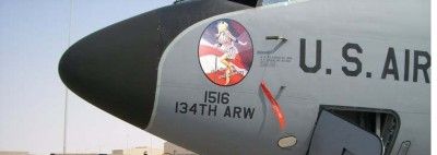 USAF TENNESSEE AIR GUARD KC 135 TANKER DOLLY PARTON FOR GOD AND 