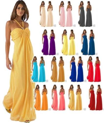 New Bridesmaids Evening Dress ED6023 US 4 18 Free Ship  