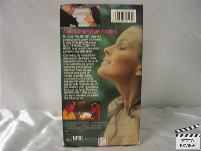 Ghosts Cant Do It VHS Bo Derek, Anthony Quinn 043396595132  