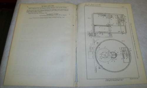 TAXIMETER FOR HORSEDRAWN CABS PATENT.MARKS.1895  