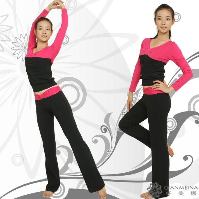 NEW Fashion Sports/Gym/Yoga/Workout wear top+pants T900  