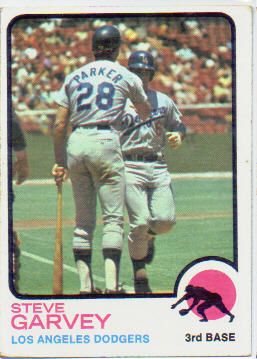 1973 Topps #213 Steve Garvey   Excellent / Mint  