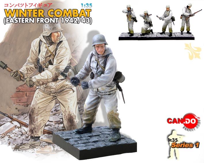 Can.do 1/35 S1#5 Winter German Infantry Dragon WWII  