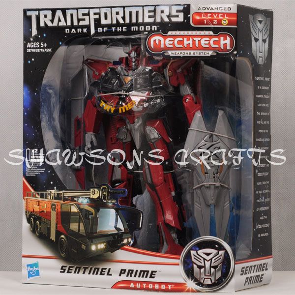 TRANSFORMERS MOVIE 3 DOTM LEADER CLASS SENTINEL PRIME 653569571872 