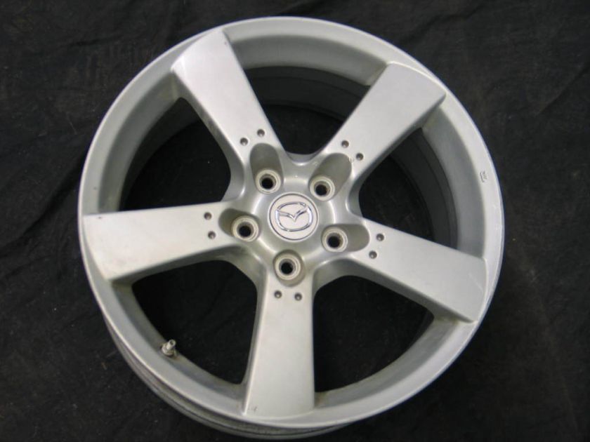 MAZDA RX8 04 08 ALLOY WHEEL RIM MAG 18X8 OEM 64868A  