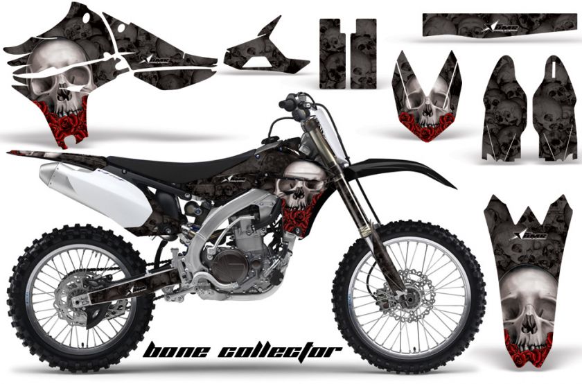   MX MOTO DIRT GRAPHIC STICKER KIT YAMAHA YZ450F YZ 450F PART 2010 2012