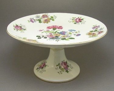 Antique F Winkle Whieldon Ware Cake Stand Plate  