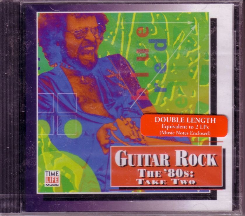 Time Life Music GUITAR ROCK The 80s TAKE TWO Oop 1996 Various CD New 