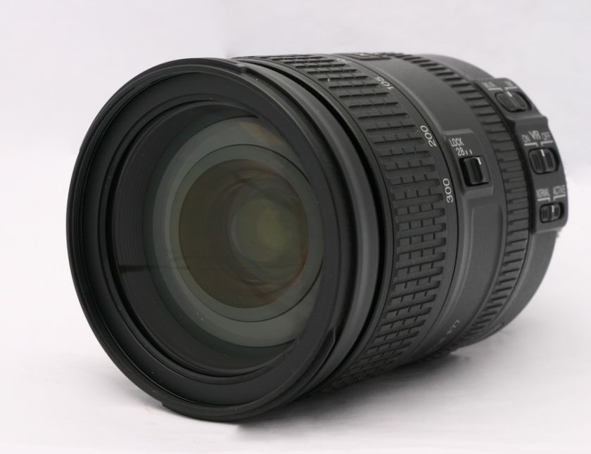 NIKON Nikkor AF S 28 300mm F/3.5 5.6 G ED VR W/Hood *EXC+++*  