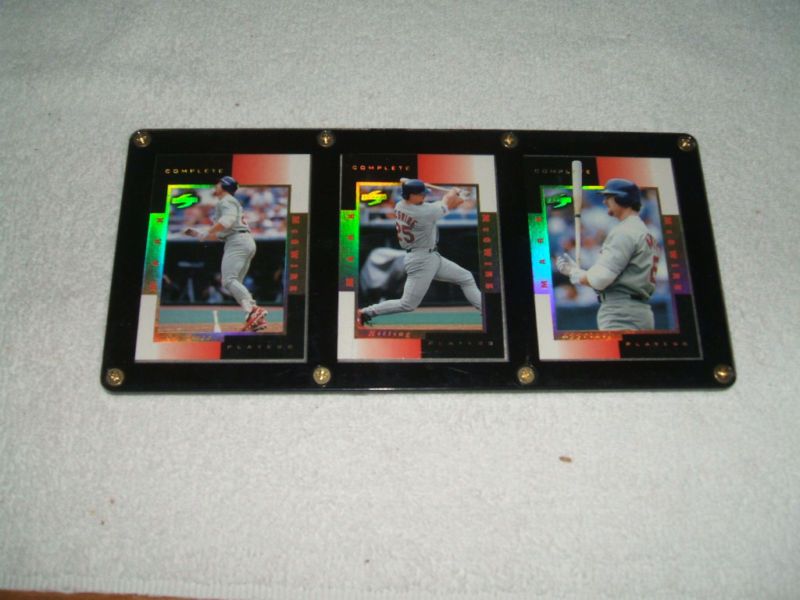 1998 Score Complete Players Set Mark McGwire 2A 2B 2C  