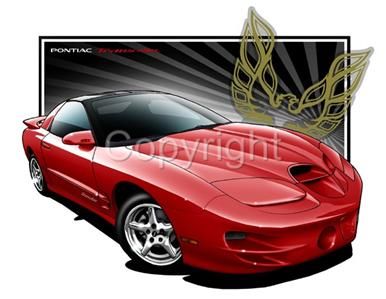 1999 Pontiac Firebird Trans AM T SHIRT #9352 GM NWT  