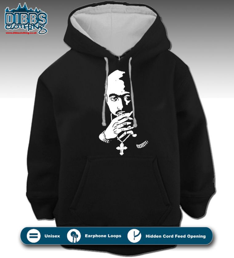 2PAC HOODIE FANTASTIC  LOOP TUPAC HIP HOP HOODY  