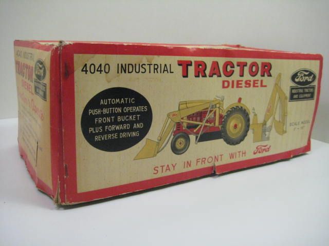 4040 Industrial Tractor Diesel Ford CRAGSTAN w/ Box Batt Op Remote 