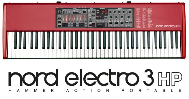 Nord Electro 3 HP Hammer Action 3 73 IN STOCK 373 HP3  