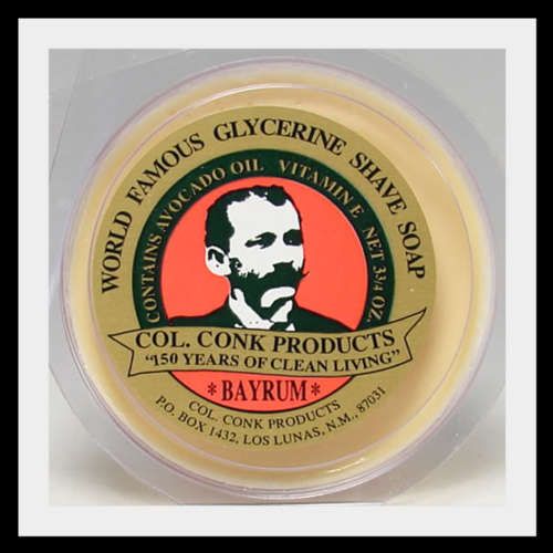 Col. Conk World Famous BayRum Shave Soap 3 Bar 3.75 oz  