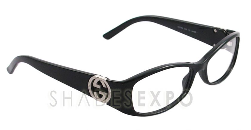 NEW Gucci Eyeglasses GG 3186 BLACK D28 GG3186 52MM AUTH  