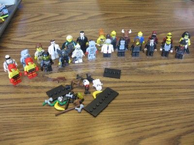 LEGO Mini Figure Star Wars City Vikings Lot RARE  