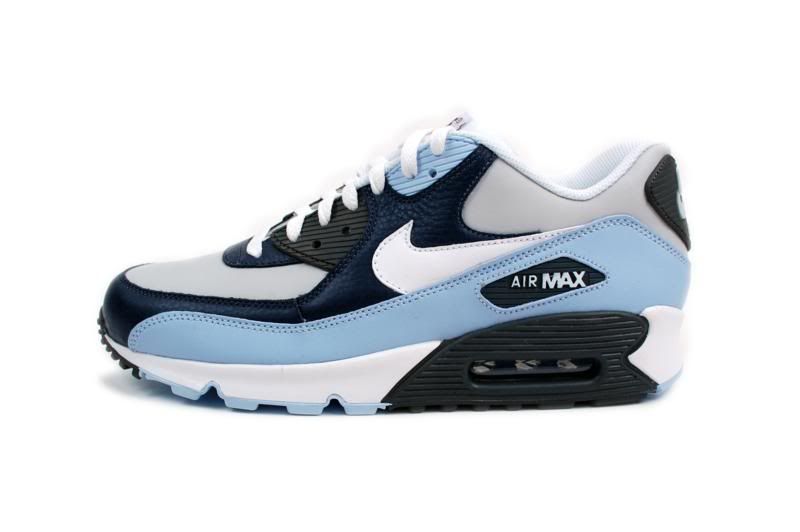 Nike Mens Air max 90 Obsidian White 325018 409  