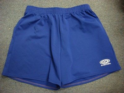 New Easton Skinz Bio Dri Womens softball Short Royal ~L  