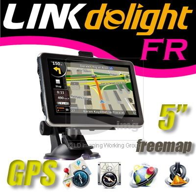 inch Car GPS Navigator FM 4GB TF MP4 Video Function w/ Free Map 