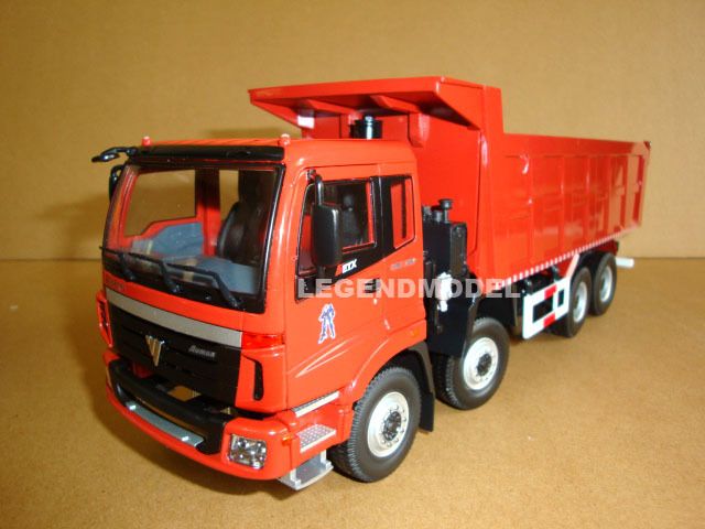 32 Foton Auman ETX Dump truck red color  