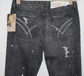 New Authentic William Rast Jeans 28*Sadie*Moonlight~*  