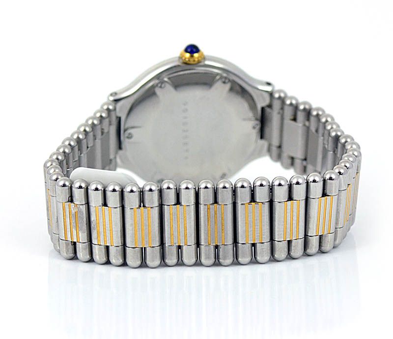Cartier Ladies Must De 21 18k/SS Watch On Bracelet Small  