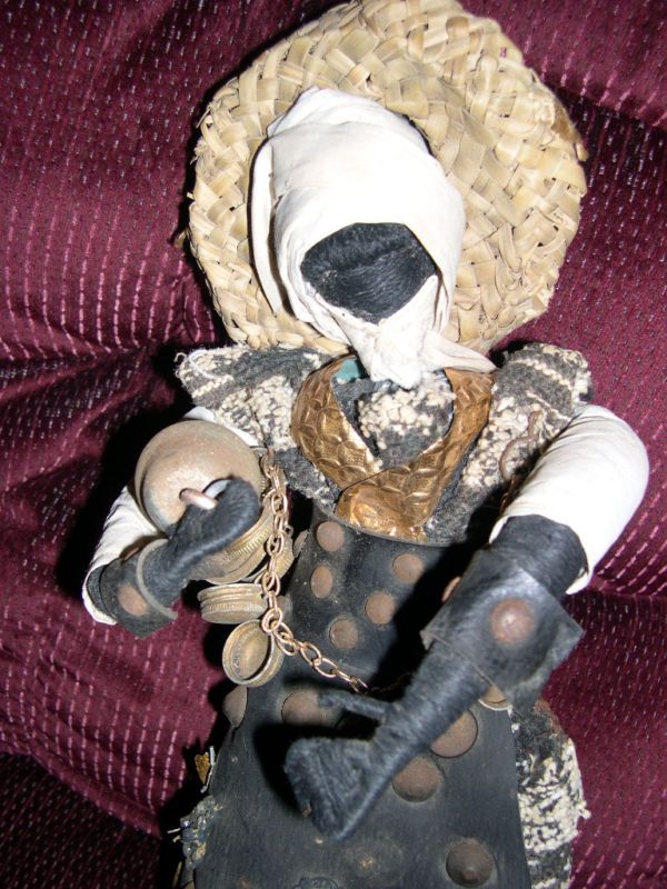 18 WeiRD & STRANGE Morrocan Waterman Doll /Trinkets  