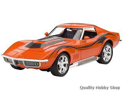 Revell 1/25 69 Corvette Coupé plastic model kit#7192  