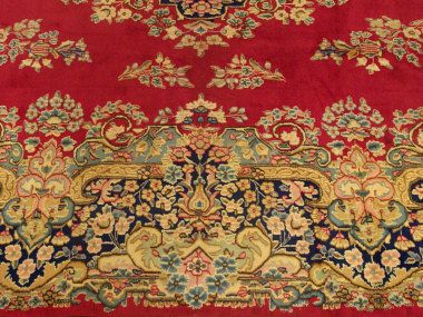 10x13 Handmade Antique 1930s Fine Persian Lavar Kerman Wool Rug _Great 