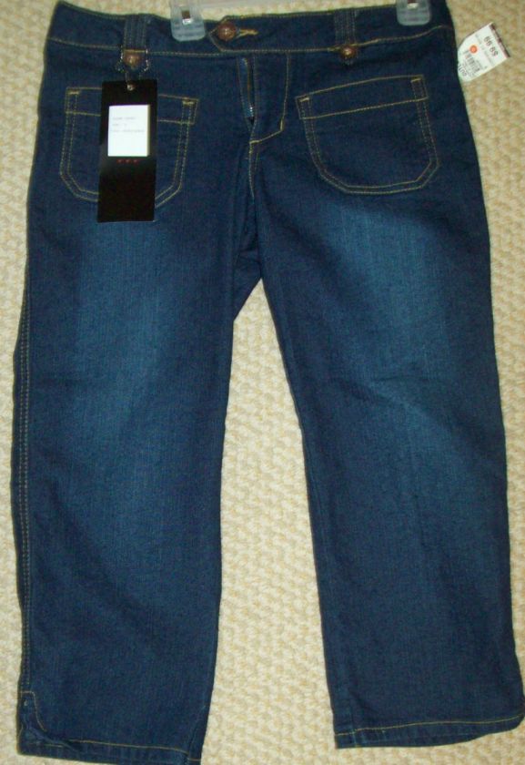 NWT Size 5 Jr Jean Capris by Therapy Lane Crawford  