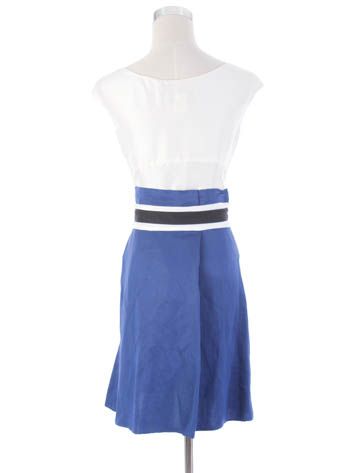 BALENCIAGA DOLLY BLUE LINEN SKIRT F40 NWT  