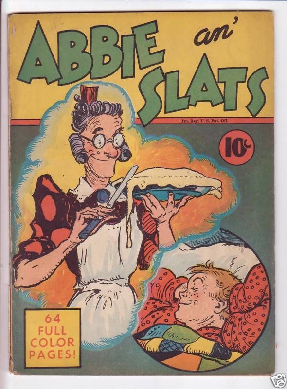 ABBIE AN SLATS #1 RAEBURN VAN BUREN ART 1940 GD/VG  