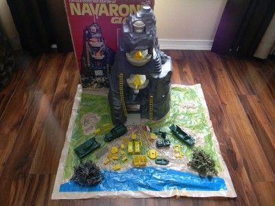 You will win a Very nice boxed 1977 Marx Navarone Giant Playset. This 