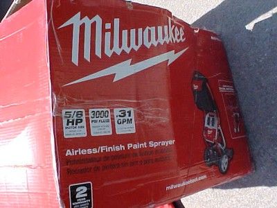 Millwaukee M491021 5/8 HP 3000 PSI 0.31 GPM Airless / Fine Finish 