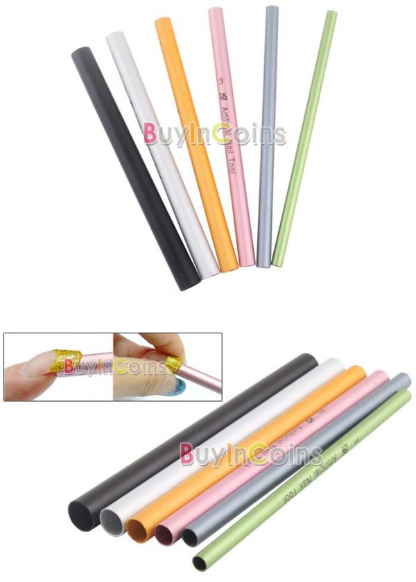 Acrylic UV Nail Art French Tip Tool Curve Rod Stick  