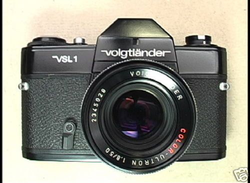 Voigtlander VSL1 w/ 50/1.8 Colour Ultron #4702158 Minty 